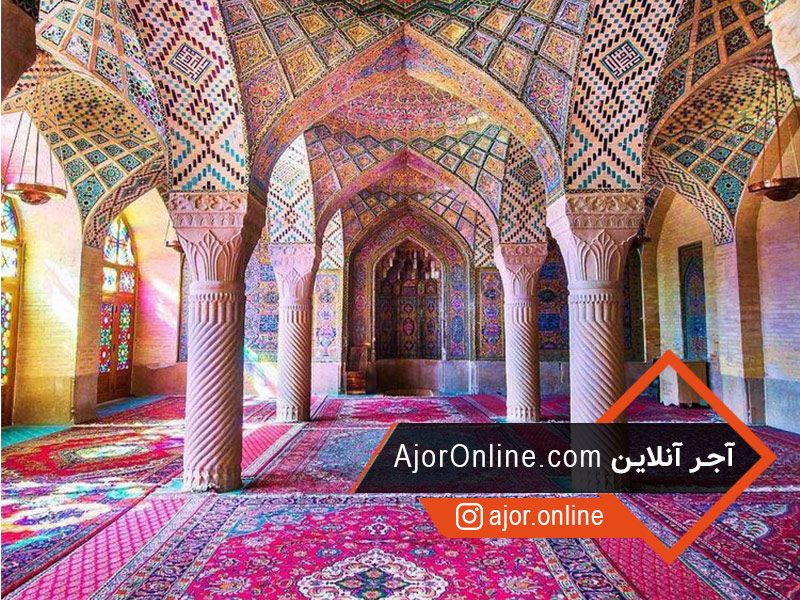 سبک معماری مسجد نصیرالملک در شیراز