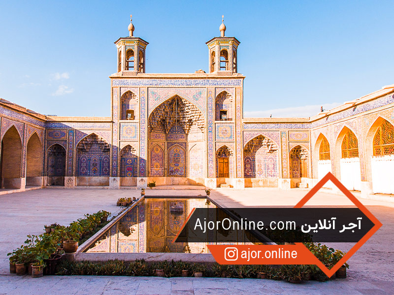 معماری مسجد نصیر الملک شیراز