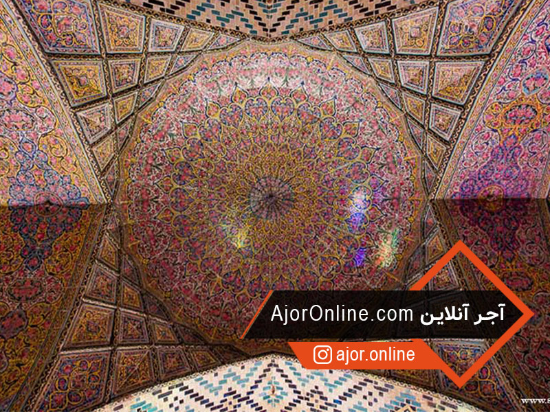 جزئیات معماری در مسجد نصیرالملک