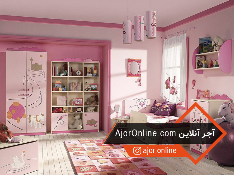 دکوراسیون اتاق کودک با هارمونی رنگ