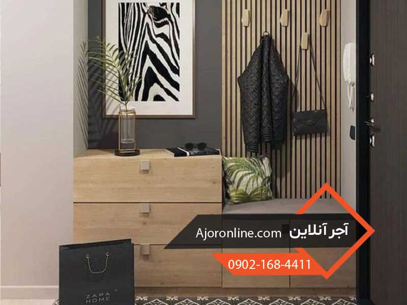 دکوراسیون راهرو ورودی خانه ایرانی