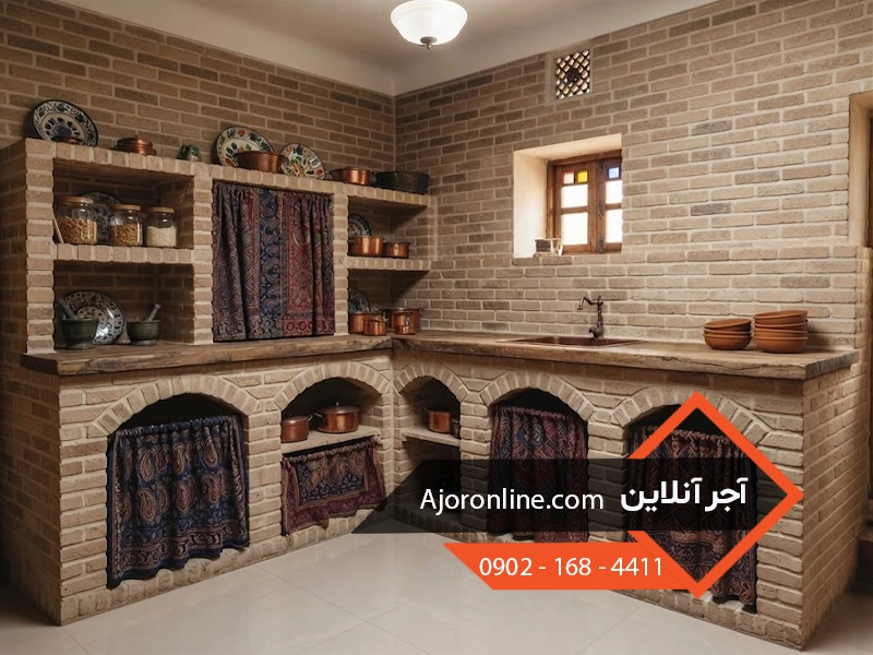 کابینت تمام آجری