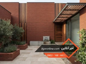 انواع آجر نمای مناسب دیوار حیاط