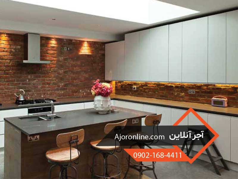 آجر نما بین کابینتی