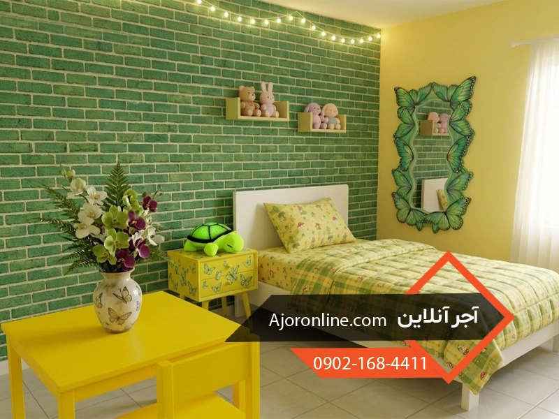 سبک فانتزی در طراحی اتاق خواب دخترانه