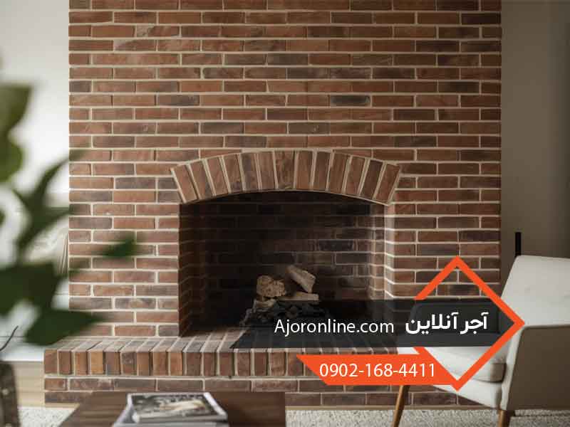 شومینه آجری