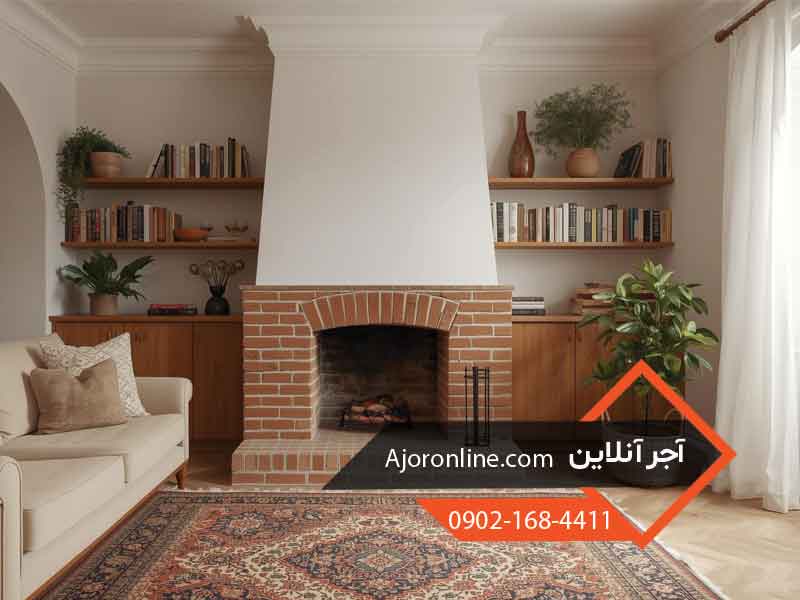 شومینه آجری