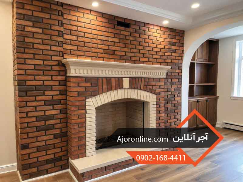 شومینه آجری