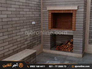 نمای ویلایی با آجر نسوز