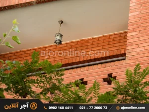 نمای آجر قزاقی