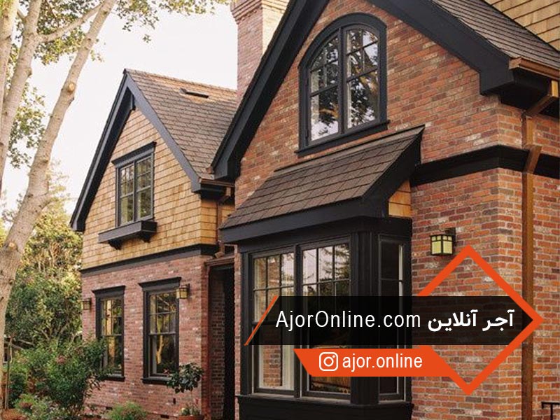 نمای ویلا اجر نسوز